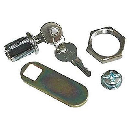 Eat-In Replacement Lock & Keys for Cleaning Carts - Silver EA3205448